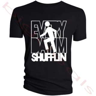  Shufflin T Shirt Men Every Day Im Shuffling LMFAO Party Rock Anthem