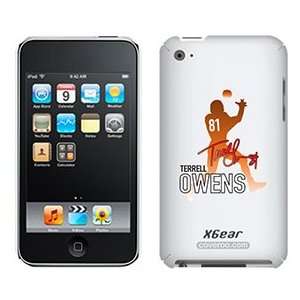  Terrell Owens Silhouette on iPod Touch 4G XGear Shell Case 
