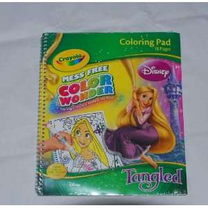  Disney Tangled Crayola Coloring Pad Toys & Games