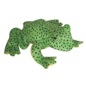  Pet Lou 00834 Colossal Dog Chew Toy, 15 Inch Spotted Frog 