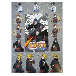  Naruto/ Manga, série à autocollant dessins assorties 