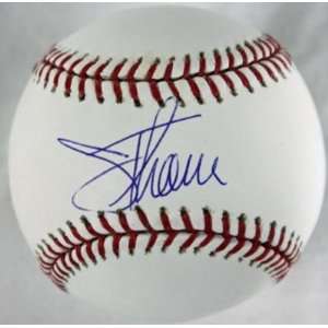  Twins Jim Thome Signed Authentic Oml Baseball Psa/dna 