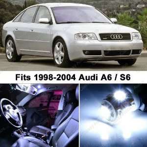 Audi A6 S6 WHITE LED Lights Interior Package Kit C5 (16 Pieces)