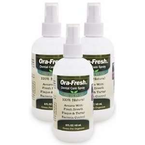  3 Pack Ora Fresh Dental Care Spray (8 oz)