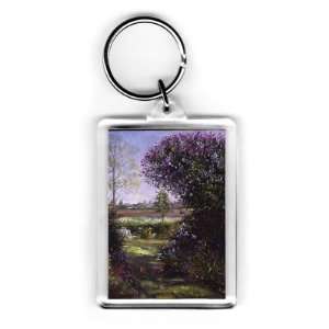  Beyond the Shrubbery by Timothy Easton   Acrylic Keyring 