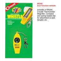 Coghlans Camping Emergency Whistle/Compass/Thermometer  