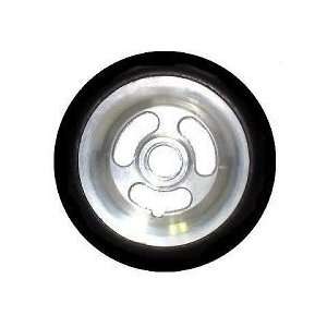  SHOX Groove Aluminum Wheel   6 x 1 1/4   Black   1 pair 
