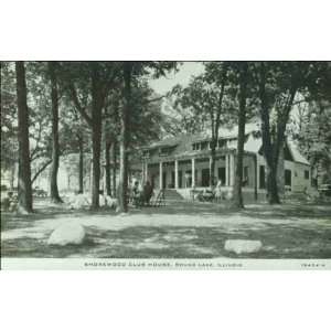   Reprint Shorewood Club House, Round Lake, Illinois