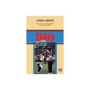  China Grove Conductor Score & Parts Marching Band Sports 