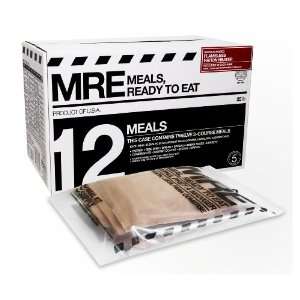 MRE (Meals, Ready to Eat) Premium case of 12 Fresh MRE with Heaters 