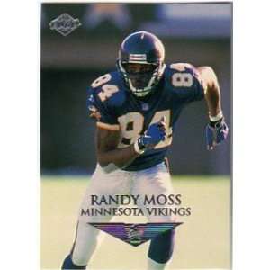  Randy Moss Minnesota Vikings 1999 Collectors Edge First 