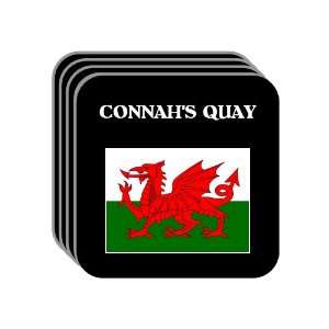  Wales   CONNAHS QUAY Set of 4 Mini Mousepad Coasters 