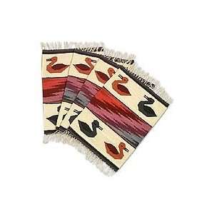  Wool placemats, Ducks (set of 4)