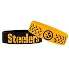 Pittsburgh Steelers Wide 2 PACK BULKY BANDZ Bulk bands 
