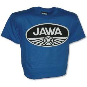  Metro Racing Jawa T Shirt , Color Blue, Size Lg T151L B 