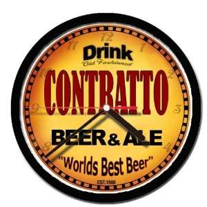  CONTRATTO beer and ale cerveza wall clock 