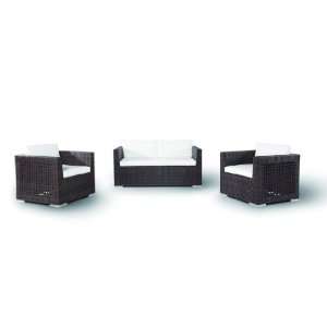  Modern Furniture  VIG  H0830   3 Pieces Modern Patio Sofa 