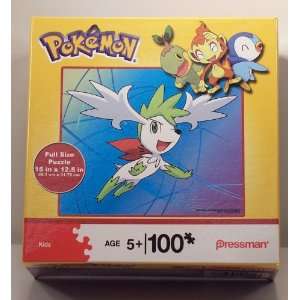  Pokemon Shaymin 100 Piece Puzzle Toys & Games