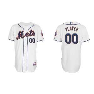  York Mets Any Name and Number White 2011 MLB Authentic Jerseys Cool 