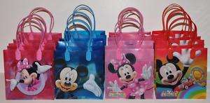 MICKEY MOUSE GOODIE CANDY BAGS LOOT/ PARTY FAVORS 12PC  