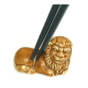  Set Of 12 Golden Lion Chopstick Rests   1 3/4 L Kitchen 