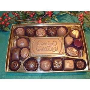 Seasons Greetings Chocolate Candy Gift Grocery & Gourmet Food