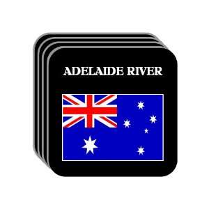Australia   ADELAIDE RIVER Set of 4 Mini Mousepad Coasters