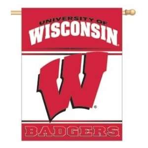  Wisconsin Badgers 27X37 Banner