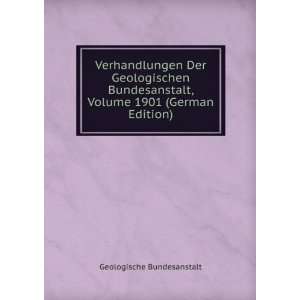   (German Edition) (9785875124457) Geologische Bundesanstalt Books