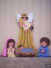 NATIVITY 16 PIECES Christmas Yard Art items in Lee and Missys Yard 