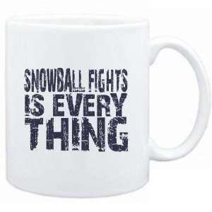  Mug White  Snowball Fights is everything  Hobbies 