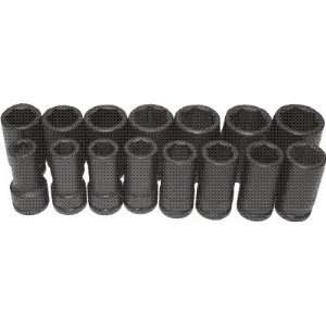  T & E Tools 3/4 Drive 15Pc. Impact Socket Set [6 Point 