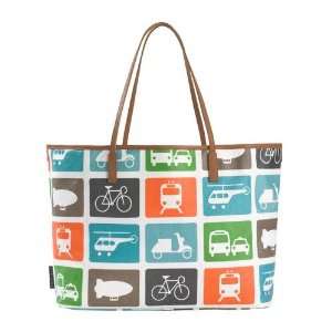  DwellStudio Transportation Signs Novelty Rug in Multi 