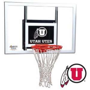  Utah Utes Goalsetter Junior Wall Mount Basketball Hoop 