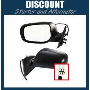 New Driver Side Mirror LH, 2007 2010 Toyota Yaris, Power, Non Heated 