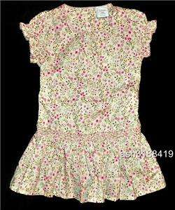 Baby Gap Secret Garden Girls Floral Print Smock Dress Size 0 3 Months 