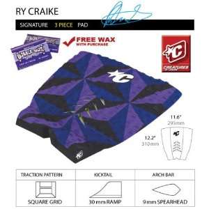 Ry Craike Surfboard Traction Pad By Creatures of Leisure  