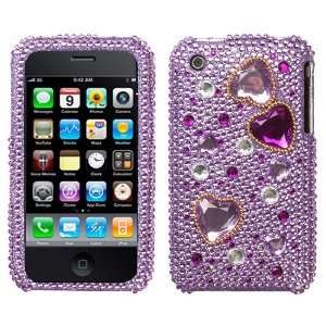  Love Crash Diamante Phone Protector Cover for Apple iPhone 