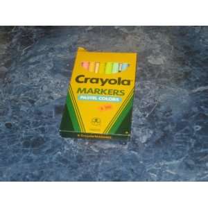  Crayola Non Washable Markers Fine Point Pastel Colors 