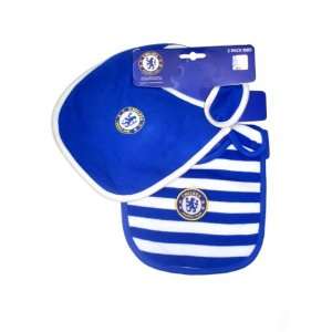  Chelsea FC Authentic EPL Baby Bibs 2 Pack Baby