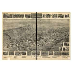  Historic Bluefield, West Virginia, c. 1911 (L) Panoramic 