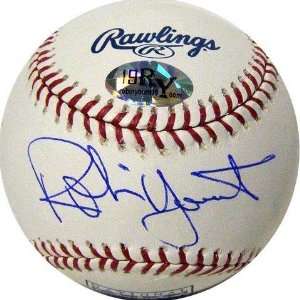 Autographed Robin Yount Baseball   Hall of Fame   Autographed 
