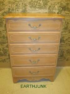 Ethan Allen Country French Bisque Chest of Drawers  
