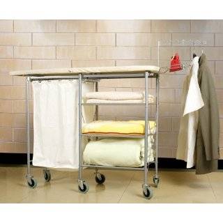 LifeStyle MLC 02 Mobile Laundry Ironing Center with Shelves