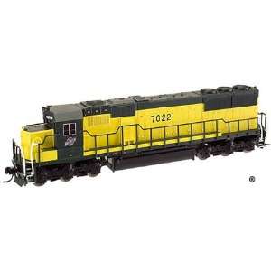  N RTR SD50 w/DCC, C&NW/Zito Yellow #7022 ATL49377 Toys 