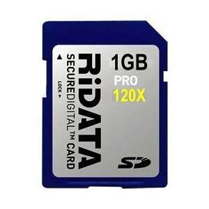   Ridata 1GB High Speed 120X Secure DIgital Flash Card