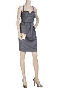 NWT PROENZA SCHOULER Gray Wrap Bustier Dress 4 $1995  