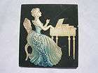 1949 Alice Cranston Fenner CHALKWARE TILE Parlor Town