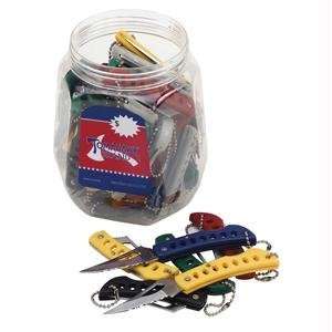  50 Keychain Knives in a Plastic Jar (XL0712CSNB) Category 