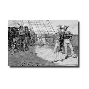 Impressment Of American Seamen Illustration From our Countrys Cradle 